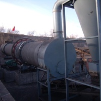 Séchoir rotatif 1.5x11.8m calcaire Machines Séchoir rotatif de minerai de bauxite Séchoir rotatif de minerai de zinc à vendre