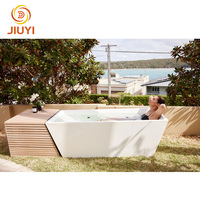 Baignoire à glace Offre Spéciale spa baignoire de massage tout-en-un acrylique plongeant froid baignoire à glace extérieure pour adultes avec filtre refroidisseur
