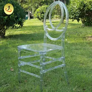 热卖婚礼透明亚克力水晶冰堆透明树脂塑料凤凰椅