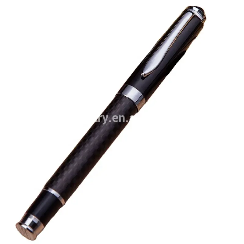 J226 Nieuwste Ontwerp Luxe Metal Carbon Fiber Ball Pen/Balpen