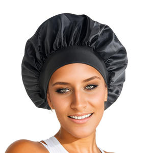 2025 large bande élastique sommeil Bonnet cheveux Wrap Cap beauté <span class=keywords><strong>et</strong></span> produit de soins personnels pour les soins capillaires de nuit dans <span class=keywords><strong>la</strong></span> douche - Product Image 6