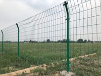 Aanpasbare Thermisch Gegalvaniseerde Gepoedercoate Elektrisch Gelaste Gaasafrasteringspaneel Stalen Post Lage Veiligheidsbescherming