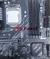 Carte mère de jeu d'occasion B460M AORUS ELITE LGA 1200, prend en charge les processeurs Core de 10e génération I5 10400 10400F 10500 I7 10700