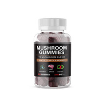 Suplemento orgánico de gominolas veganas para adultos Focus Immunity Lion's Mane Reishi Cordyceps Probado en laboratorio Dulces de gelatina masticables para