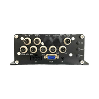 Kit de surveillance de véhicule DVR mobile 8CH 1080P HDD H.264/H.265 avec garantie d'un an, DVR de bus hors ligne, vision nocturne étanche à 360°