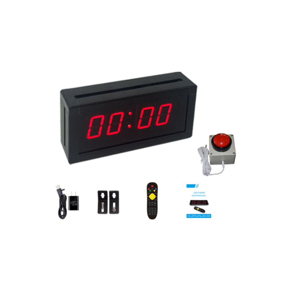 Remote Led Digital Timer 1.8-inch 4-digit with Controller for Double ...
