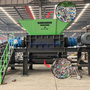 High Quality Industrial Double Shaft <b>Scrap</b> <b>Metal</b> Tyre Shredder Blades for <b>Recycling</b> Wastes Plastic Tire Rubber Crushing Machine - Product Image 1