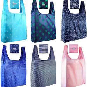 Sac fourre-tout pliable extensible personnalisé, nouveau design 2025, en tissu ripstop, réutilisable, en polyester et nylon, pour le shopping - Product Image 1