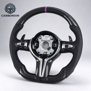 Volant chauffant en cuir et fibre de carbone pour modèles Série 4 et Série F – Vente en gros usine - Product Image 2