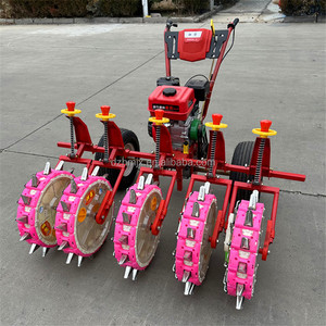 Seminatrice a due file con motore a benzina; seminatrice per mais, soia, sorgo; seminatrice multi-fila a benzina per piccole colture - Product Image 4
