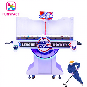 Funspace funciona con monedas Arcade deporte Air <span class=keywords><strong>Hockey</strong></span> juego Table Ticket Redemption Game Machine - Product Image 1