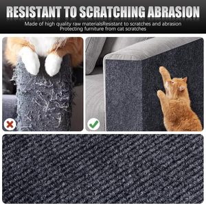 Rascador y Alfombra para Gatos de Material Ecológico, Poliéster, Tamaños Personalizados, Estilo Simple, Gris, Uso en Interiores, 1 Nivel - Product Image 2