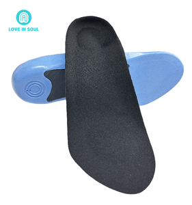 Demi-semelles orthopédiques 3/4 de longueur pour coussinets de soutien de la voûte plantaire du talon des pieds plats - Product Image 2