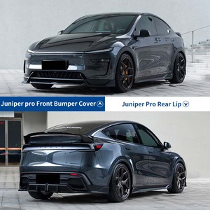 テスラ モデル Y ジュニパー 2025+ 用 ABS スポーツ フロントリップ サイドスカート リアディフューザー アップグレード アクセサリー ボディキット 卸売 - Product Image 4