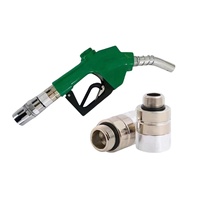 Boquilla de Dispensación de Combustible Automática de 3/4 Pulgadas BSPP NPT, 45L 60L/min, Pistola de Combustible con Válvula de Paraguas de Latón para Gasolinera