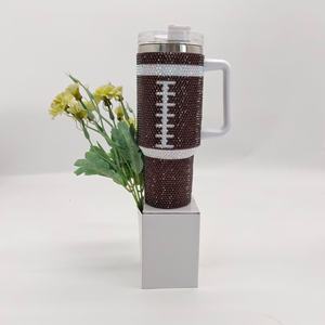 Vaso Térmico de Acero Inoxidable Aislado de 40 oz, Nuevo Estilo con Diseño de Béisbol Brillante, Gran Capacidad, Taza Térmica de Metal para Hielo - Product Image 6