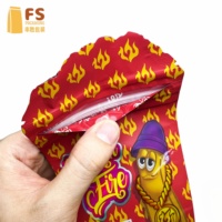 Sachets refermables personnalisés à fermeture éclair, format 3,5g, 7g, 14g, 28g, 35g, en plastique alimentaire pour l'emballage de snacks et bonbons
