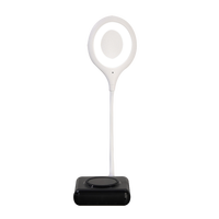 Lampe de bureau LED intelligente à commande vocale, protection des yeux, lecture, lampe de nuit USB, lumières intelligentes