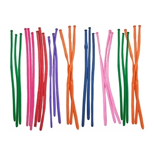 Decoración <span class=keywords><strong>para</strong></span> Fiestas de Navidad, <span class=keywords><strong>Cumpleaños</strong></span> y Bodas, 260 Globos Largos Blancos de Látex <span class=keywords><strong>para</strong></span> Modelar y Torcer, <span class=keywords><strong>para</strong></span> Armar Arcos de Globos - Product Image 5