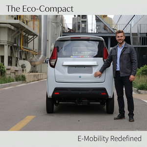 Quadricycle compact homologué à 4 roues, 3000W, avec batterie à courant alternatif, portes passagers, véhicule électrique fermé pour usage domestique et urbain en Europe, homologué L7e - Product Image 5