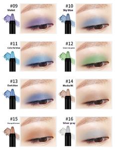 Stylo ver à soie imperméable mat maquillage coloré nacré pour les <span class=keywords><strong>yeux</strong></span> bâton rotatif <span class=keywords><strong>fard</strong></span> à paupières crayon - Product Image 5