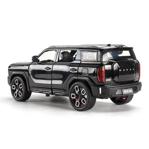 Coches en miniatura fundidos 1:24 HAVAL COOLDOG sonido y luz Pullback coche de juguete superdeportivo simulación metal coche modelo Decoración - Product Image 5