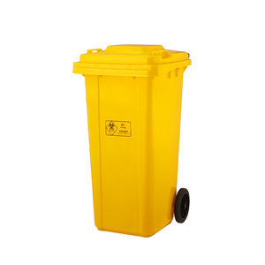 Di alta qualità verde/rosso/blu/giallo 120L riciclare all'aperto plastica rettangolare rifiuti bidone della spazzatura per la vendita - Product Image 5