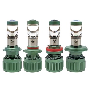 ไฟโปรเจคเตอร์ LED คุณภาพสูง <span class=keywords><strong>T8</strong></span> <span class=keywords><strong>Plus</strong></span> H11 แบบลำแสงคู่สำหรับรถยนต์ 24V 9005 เลนส์เลเซอร์ ไฟหน้า 6500K ชิป LED Hilux VW รุ่นใหม่ - Product Image 3