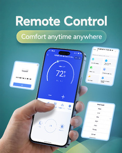 <span class=keywords><strong>Aire</strong></span> <span class=keywords><strong>Acondicionado</strong></span> Mini Split Inverter al por Mayor, 8001-10000 BTU, R32/R410A, Control Inteligente WiFi para Uso Doméstico y Hotelero - Product Image 5