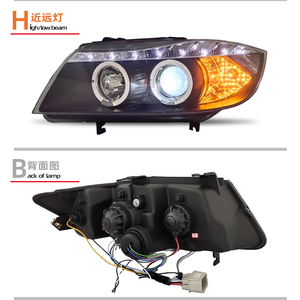 Feux avant à LED pour <span class=keywords><strong>BMW</strong></span> Série 3 <span class=keywords><strong>E90</strong></span>, ensemble de phares <span class=keywords><strong>2005</strong></span>-2012, feux de jour à LED modifiés, clignotants <span class=keywords><strong>318i</strong></span> 320i 325i - Product Image 5