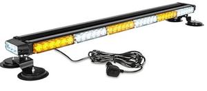 Barra de Luces LED de Emergencia para Techo, Doble Cara, Luz Intermitente de Advertencia, Luces de Seguridad Blancas de Alta Intensidad Prismáticas - Product Image 4