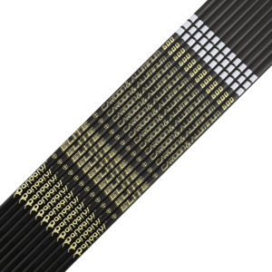 Flechas Pandarus <span class=keywords><strong>Elite</strong></span> X10 de Carbono y Aluminio, Spine 350-1000, Microdiámetro de 3.2mm con Plumas en Espiral para Arco Compuesto de Caza - Product Image 5