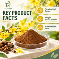 Poudre d'extrait de fruit de Forsythia Suspensa, ingrédient végétal naturel pour la personnalisation