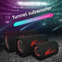 Vente en gros en usine Caisson de basses haute puissance Audio de voiture Bluetooth avec microphone Emplacement pour carte USB