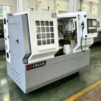 Torno CNC Horizontal de un Solo Husillo para Trabajo Pesado CK6140 para Piezas de Eje y Disco |   Torno de bancada plana con giro de 400 mm y distancia entre centros de 1000 mm