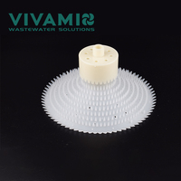 Diffuseur d'air à microbulles en membrane EPDM pour le traitement des eaux usées industrielles, réservoir d'aération, transfert d'oxygène