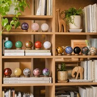 Nouvelle boule de cristal en pierre précieuse naturelle, pièce unique pour la décoration intérieure, la production de bijoux de guérison en cristal
