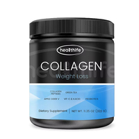 Compléments alimentaires de musculation Healthife OEM, poudre de peptides de collagène