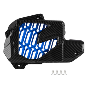 Cubierta Protectora de Radiador con Diseño de Fibra de Carbono para Motocicletas ADV160 y PCX160 - Product Image 3