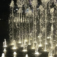 Système complet de fontaine en pierre Wave Light, écologique, résistant au feu et à l'eau, 220V, synchronisation des lumières LED RGB