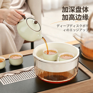 Double Layer <b>Drain</b> Basket Round Stackable For Fruits Vegetables Rice Washing Desktop Use - Product Image 4