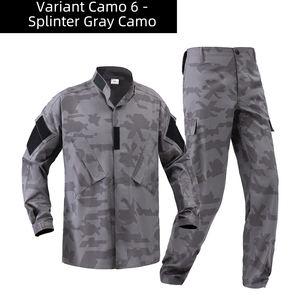 Chaqueta de camuflaje táctica unisex para adultos, abrigo transpirable a prueba de viento y resistente al agua para entrenamiento al aire libre en todas las estaciones - Product Image 3