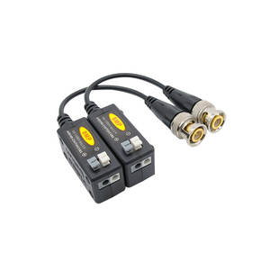 CCTV pasivo 8MP <span class=keywords><strong>Video</strong></span> <span class=keywords><strong>Balun</strong></span> Coaxial HD Single AHD/CVI/TVI/CVBS Transmisor de par trenzado 300m Conector BNC Monitor - Product Image 1