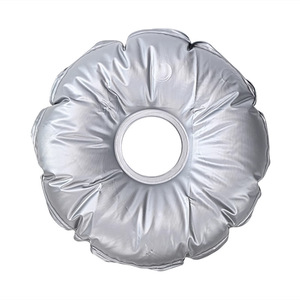 Base de sac d'eau lestée FQ 30cm 45cm 51cm en PVC pliable pour support de drapeau de plage - Product Image 5