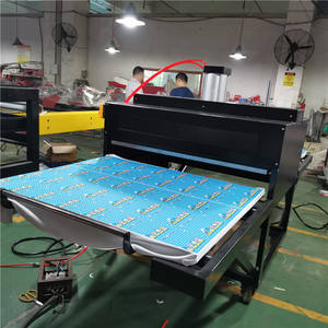 Nouvelle <span class=keywords><strong>presse</strong></span> à chaud pneumatique automatique double station Shenghua 1 pour sublimation de t-shirts, idéale pour la vente en gros et la personnalisation professionnelle - Product Image 1