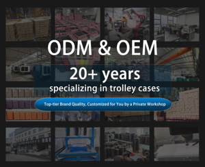 Ensemble de 3 valises rigides en PC+ABS, valises de voyage légères, design empilable résistant aux rayures, 20"/24"/28" - Product Image 5