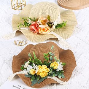 Kit de Matériaux DIY pour Chapeau en Fourrure à Motifs Floraux, Chapeau Haut-de-forme Français, Chapeau de Soleil à Fleurs Séchées, Activité de Préparation pour la Fête des Mères - Product Image 4