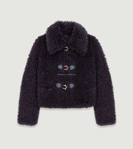 Elegance Top Qualité Garder Au Chaud Col Large Coupe Régulière Veste En Fausse Fourrure <span class=keywords><strong>Femme</strong></span> <span class=keywords><strong>Manteau</strong></span> <span class=keywords><strong>Court</strong></span> Bouclé En Fausse Fourrure Chaude - Product Image 1