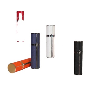 Luxury <b>Perfume</b> Bottle Portable Refillable <b>Atomizer</b> 10ml Travel <b>Perfume</b> <b>Atomizer</b> Leather - Product Image 1