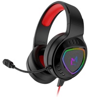Casque de jeu dynamique filaire Aikun GH680 avec rétroéclairage RGB, construction légère et durable